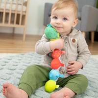Lamaze Fidget fun caterpillar knuffel - thumbnail