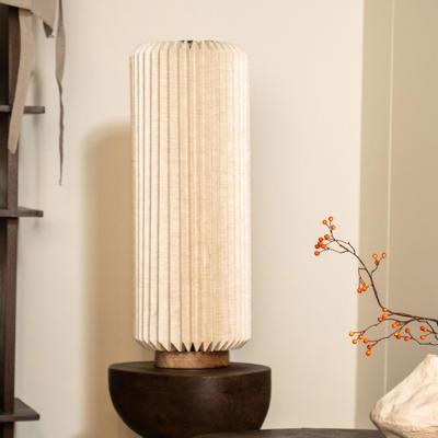 By-Boo Tafellamp/Vloerlamp 'Zuki' Linnen, 72cm hoog