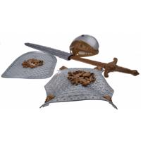 Johntoy ridder verkleedset, 4dlg. - thumbnail