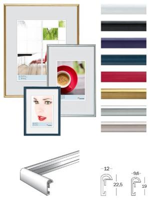 walther+ design KB220H Wissellijst Papierformaat: 20 x 20 cm Zwart walther+ design KB220H Wissellijst Papierformaat: 20 x 20 cm Zwart