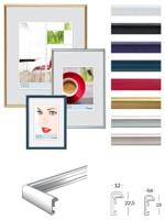 walther+ design KB220H Wissellijst Papierformaat: 20 x 20 cm Zwart - thumbnail