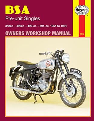 BSA Pre-unit Singles (54-61) 0326