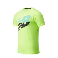 New Balance hardloopshirt Accelerate limegroen - thumbnail