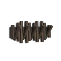 Umbra Picket handdoekhaak 38x17x4cm Dennenhout Verouderd walnoot 1011471-746 - thumbnail