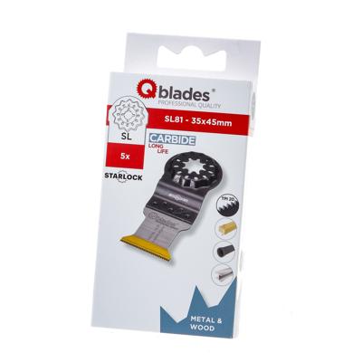 SL81 Multitoolzaagbl.CRBP 35x45mm 5st