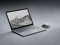 Microsoft Surface Arc Mouse Muis Bluetooth Optisch Platina-grijs 2 Toetsen 1000 dpi - thumbnail