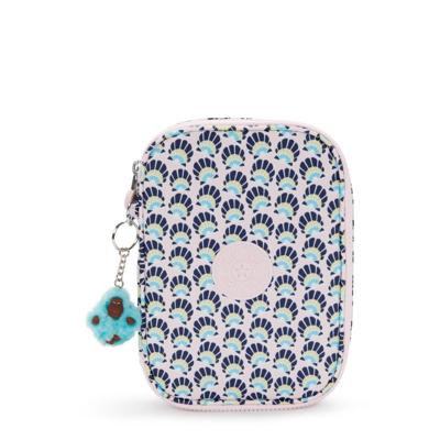 Kipling 100 PENS Pencase-Geo Shell