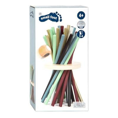 Small Foot - houten mikado verticaal spel gouden editie Small Foot - houten mikado verticaal spel gouden editie