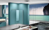 Eco inloopdouche 500 x 2000 x 8 mm nano helder glas/chroom - thumbnail