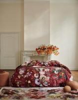 Essenza Fleurel Wine red Dekbedovertrek - thumbnail