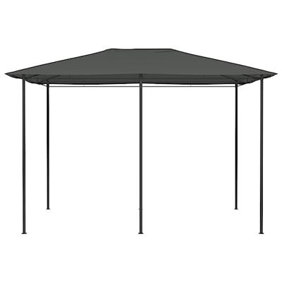 Prieel 160 g/m² 3x4x2,6 m antracietkleurig