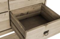 Wandtafel DKD Home Decor 140 x 40 x 110 cm Bruin Pijnboom - thumbnail