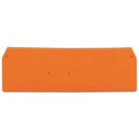 WAGO 279-346 Afsluit- en scheidingsplaat Oranje 100 stuk(s) - thumbnail
