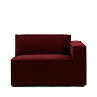 Rivièra Maison Modulaire Bank 'The Jagger' Corner Rechts, Velvet, kleur Vineyard Burgundy - thumbnail