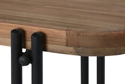 Wandtafel Home ESPRIT Hout Metaal 115 x 40 x 75 cm