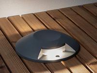 Konstsmide Maavalo 7879-370 Buitenlamp (inbouw) LED F (A - G) 10 W Antraciet - thumbnail