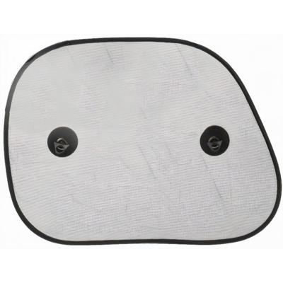 Carpoint Zonneschermen hatchback zijruit 65 cm zwart 2 stuks