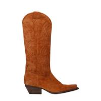 Sacha suède cowboylaarzen cognac - thumbnail