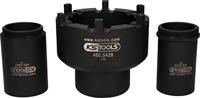 KS Tools 460.5425 Set steekmoeren met 2 geleidebuizen voor Mercedes, Ø 113 mm, 3-delig - thumbnail