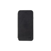 Senza Pure Skinny Leather Booklet Apple iPhone 7 Plus/8 Plus Deep Black - thumbnail