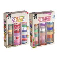 Creative Craft Group Washi tape set 3m - 36st. - thumbnail