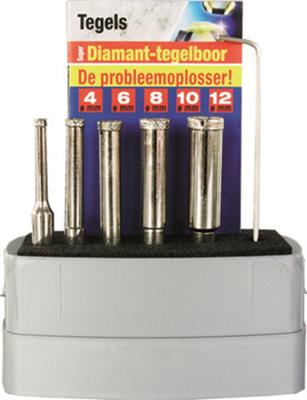 Rotec Diamant - tegelborenset 5, 6, 8, 10, 12mm - 7589005