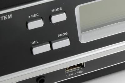 Technaxx TX-22+ USB-platenspeler Belt drive Zwart