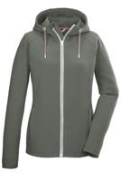 Killtec KOS 33 Power Stretch Fleece Dames Light Olive 40 - thumbnail