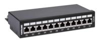 Intellinet 720915 12 poorten Patchpaneel CAT 6A Zwart Ingericht - thumbnail