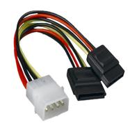 SATA Y-splitter voedingskabel - thumbnail
