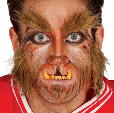 Wolf Gezichtshaar Set