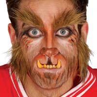 Wolf Gezichtshaar Set - thumbnail