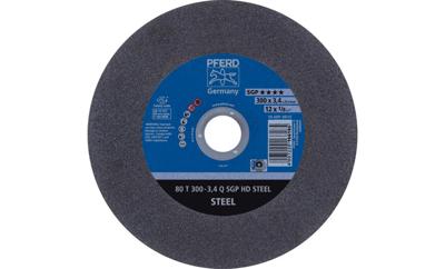 PFERD TOOLS 80 T 300-3,4 Q SGP HD STEEL/25,4 66323025 Doorslijpschijf recht 300 mm 20 stuk(s) Getemperd staal, Staal