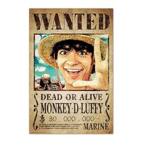 Poster One Piece - Netflix Wanted Monkey D Luffy 61x91,5cm - thumbnail