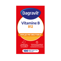 Dagravit Vitamine B12 1000 mcg Smelttabletten - thumbnail