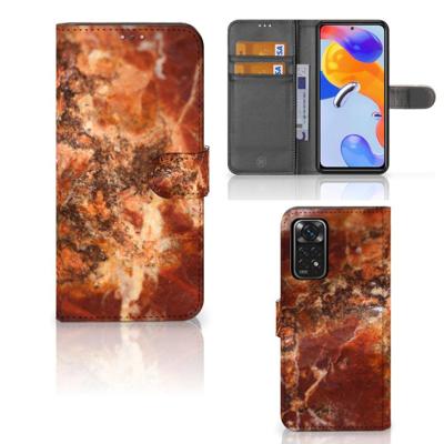 Xiaomi Redmi Note 11 Pro 5G/4G | Bookcase | Marmer Bruin