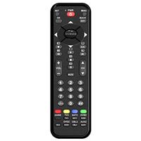 Vivanco UR 12 BN 12-in-1 ultra platte universele afstandsbediening incl. batterijen zwart - thumbnail