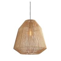 Light & Living Hanglamp 'Malva' Jute, 60cm, kleur Naturel - thumbnail