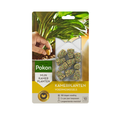 Pokon Kamerplanten Voedingskegels 10st - 724110