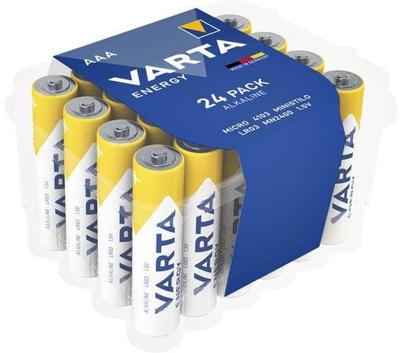 Box met 24 x AAA Varta High Energy alkaline batterijen