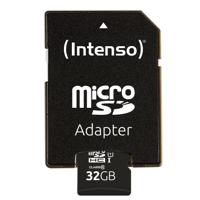 Intenso Premium microSDHC-kaart 32 GB Class 10, UHS-I Incl. SD-adapter - thumbnail