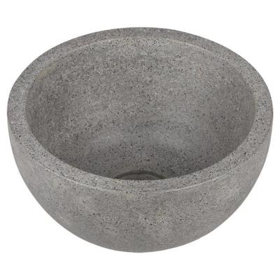 Differnz River waskom - 23x23x12cm - terrazzo grijs/fijn 36.102.26