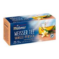 Messmer weisser tee vanille pfirsich 25x 1.40gr (12 stuks) - thumbnail