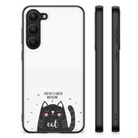 Samsung Galaxy S23 Plus Hoesje Cat Good Day - thumbnail