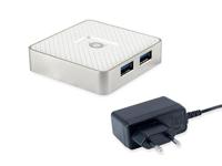 Conceptronic HUBBIES03W USB 3.2 Gen 1-hub 4 poorten Wit - thumbnail