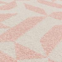 Easy Living - Vloerkleed Muse Pink Shapes Rug MU04 - - thumbnail