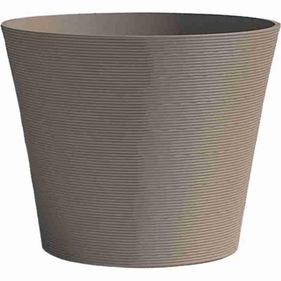 Bloempot - GARDEN ID - Green Care Sense Taupe - 30 x 27 cm - 10 jaar garantie - 100% gerecycled - UV- en vorstbestendig Bloempot - GARDEN ID - Green Care Sense Taupe - 30 x 27 cm - 10 jaar garantie - 100% gerecycled - UV- en vorstbestendig