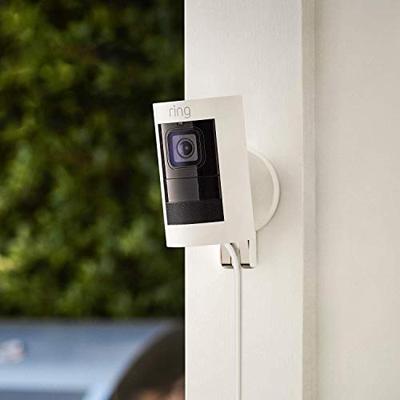 Ring Stick Up Cam Wired IP-beveiligingscamera Binnen & buiten Doos Plafond/wand/bureau