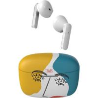 Draadloze oordopjes - T'nb - Exclusiv' - ART 3 - Inclusief oplaadcase - Bluetooth - Batterijduur van 12 uur - Touchbediening - Wit - thumbnail