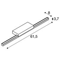 SLV Led spiegel verlichtingGlenos II zwart - 1003506 - thumbnail